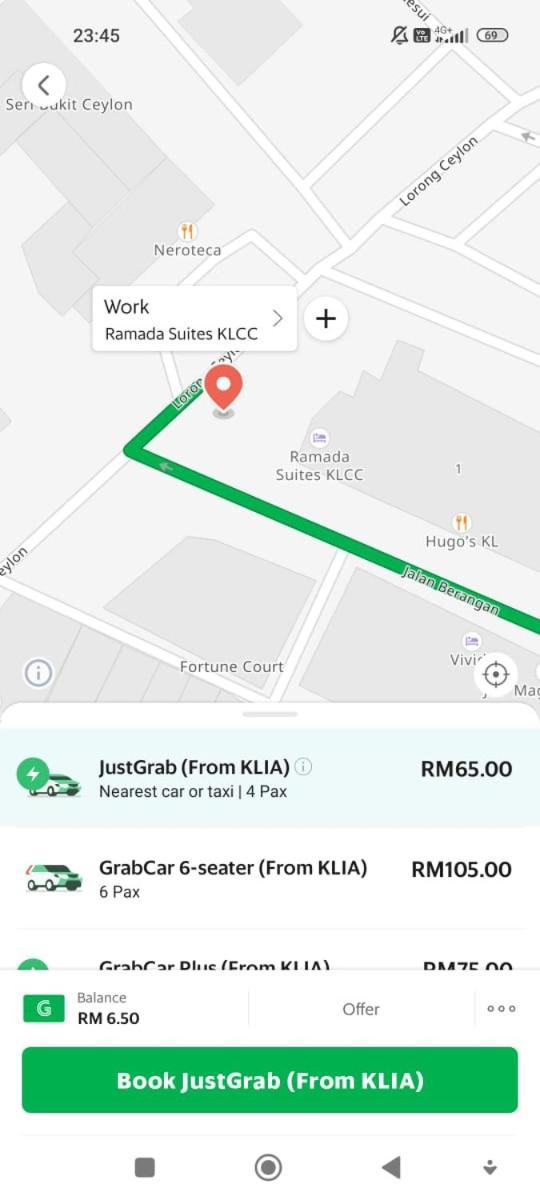 One Bukit Ceylon Klcc Apartment *